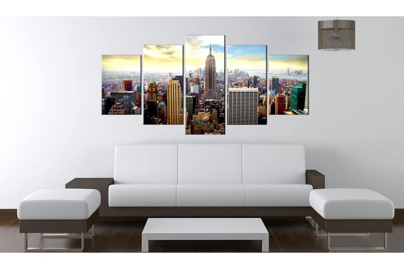 Bilde Heart Of The City 100x50 - Artgeist sp. z o. o. - Innredning - Bilder & kunst - Lerretsbilder