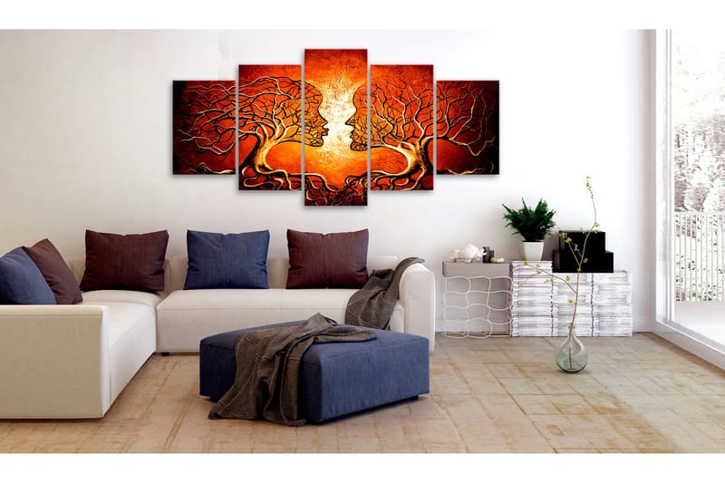 Bilde Heat Of Love 100x50 - Artgeist sp. z o. o. - Innredning - Bilder & kunst - Lerretsbilder