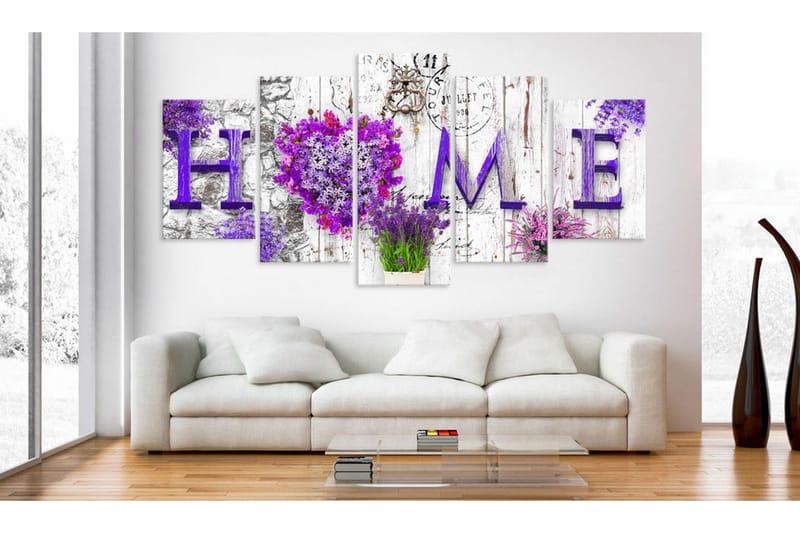 Bilde Heather Asylum 100x50 - Artgeist sp. z o. o. - Innredning - Bilder & kunst - Lerretsbilder