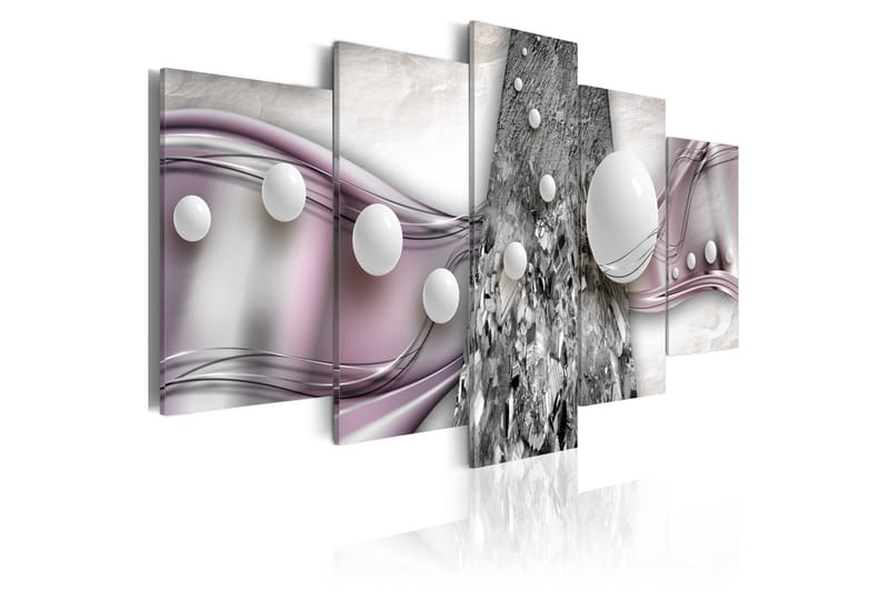 Bilde Heather Ribbon 100x50 - Artgeist sp. z o. o. - Innredning - Bilder & kunst - Lerretsbilder