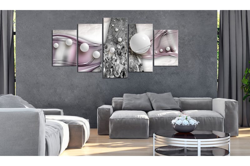 Bilde Heather Ribbon 100x50 - Artgeist sp. z o. o. - Innredning - Bilder & kunst - Lerretsbilder