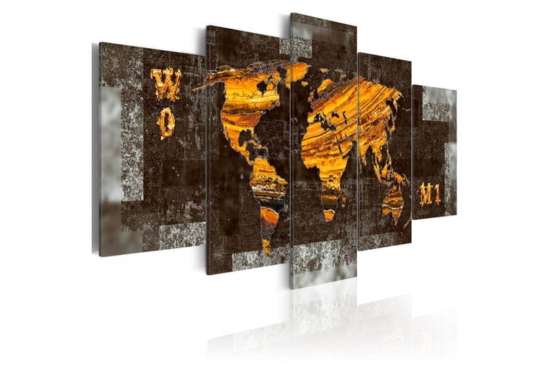 Bilde Hidden Treasure World Map 200x100, Artgeist sp. z o. o.