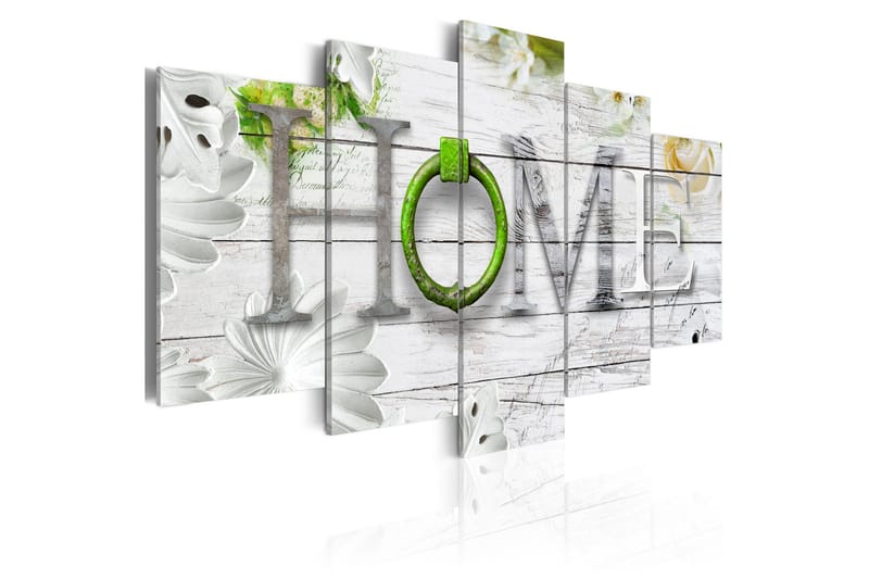 Bilde Home Harbour 100x50 - Artgeist sp. z o. o. - Innredning - Bilder & kunst - Lerretsbilder