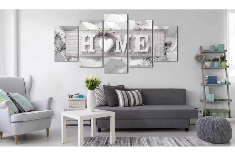Bilde Home Modern Look 100x50 - Artgeist sp. z o. o. - Innredning - Bilder & kunst - Lerretsbilder