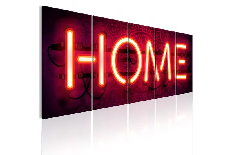 Bilde Home Neon 200x80, Artgeist sp. z o. o.