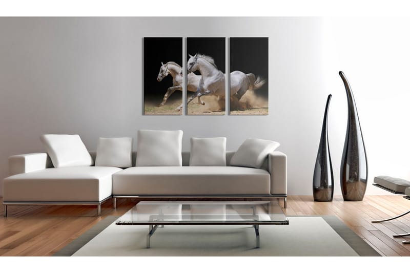 Bilde Horses- Power And Velocity 120x80 - Artgeist sp. z o. o. - Innredning - Bilder & kunst - Lerretsbilder