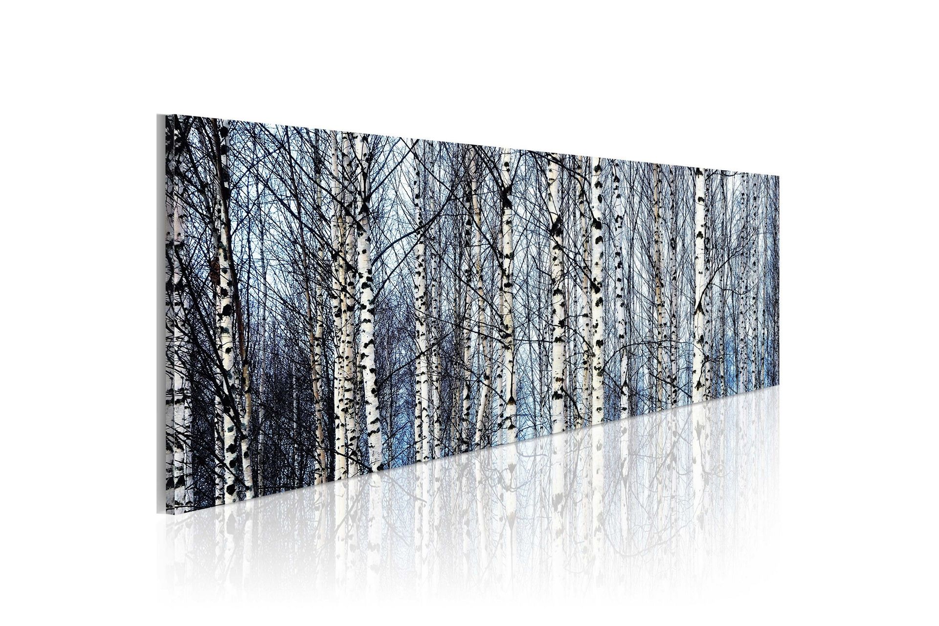 Bilde Hvite Bjørker 120x40 - Artgeist sp. z o. o.