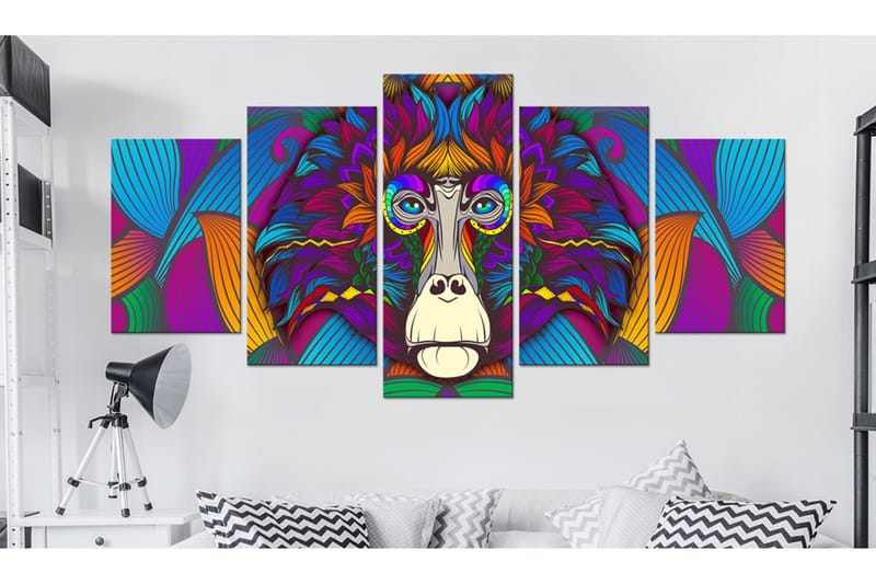 Bilde Hypnosis Of Colours 100x50 - Artgeist sp. z o. o. - Innredning - Bilder & kunst - Lerretsbilder
