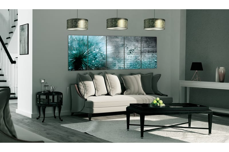 Bilde Ice Dandelion 225x90 - Artgeist sp. z o. o. - Innredning - Bilder & kunst - Lerretsbilder