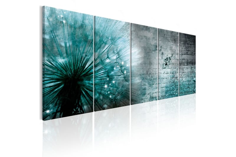 Bilde Ice Dandelion 225x90 - Artgeist sp. z o. o. - Innredning - Bilder & kunst - Lerretsbilder
