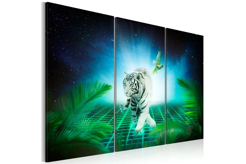 Bilde Ice tiger 90x60, Artgeist sp. z o. o.