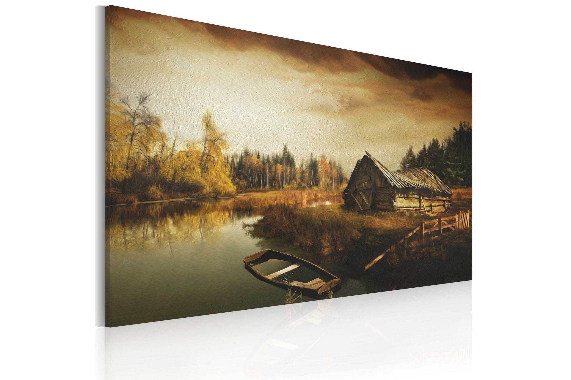 Bilde Idyllic Village 90x60 - Artgeist sp. z o. o.