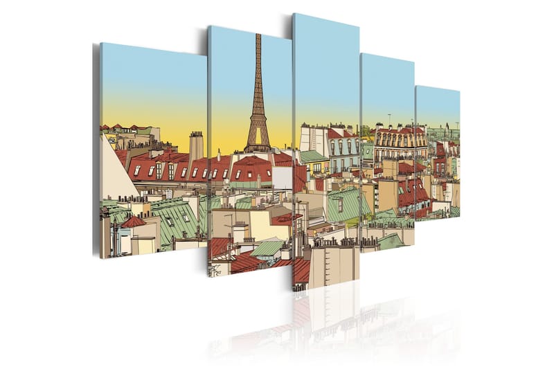 Bilde Idyllic Parisian Picture 200x100, Artgeist sp. z o. o.