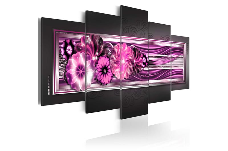 Bilde In Pink Waves 200x100, Artgeist sp. z o. o.