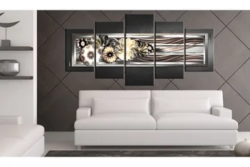 Bilde In Platinum Waves 100x50 - Artgeist sp. z o. o. - Innredning - Bilder & kunst - Lerretsbilder