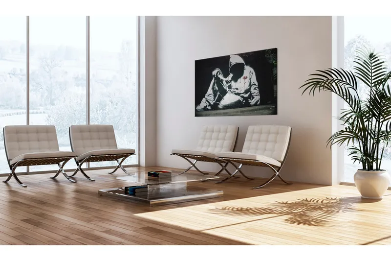 Bilde Incognito Killer Banksy 60x40 - Artgeist sp. z o. o. - Innredning - Bilder & kunst - Lerretsbilder