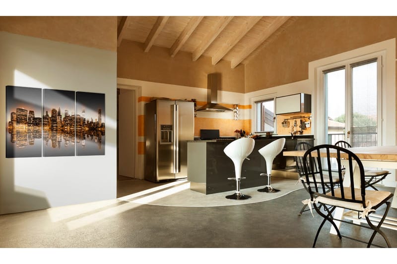 Bilde Inspirert Nyc 120x80 - Artgeist sp. z o. o. - Innredning - Bilder & kunst - Lerretsbilder