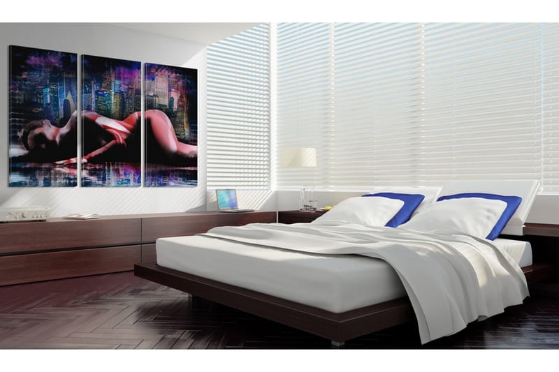 Bilde Intimacy In The Big City 120x80 - Artgeist sp. z o. o. - Innredning - Bilder & kunst - Lerretsbilder