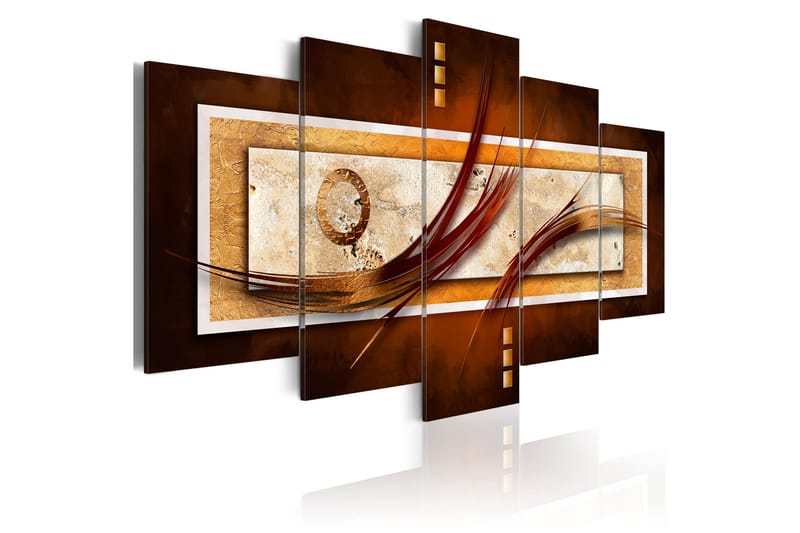 Bilde Iridescent Brown 100x50 - Artgeist sp. z o. o. - Innredning - Bilder & kunst - Lerretsbilder