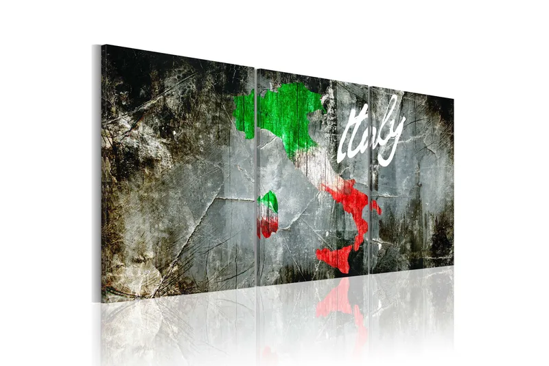 Bilde Italia En Grogrunn For Talent 120x60, Artgeist sp. z o. o.