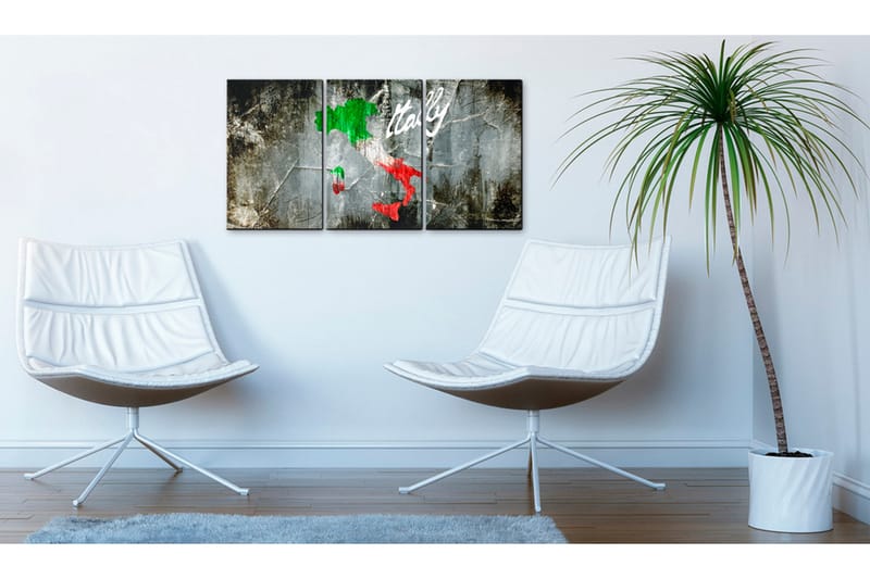 Bilde Italia En Grogrunn For Talent 60x30 - Artgeist sp. z o. o. - Innredning - Bilder & kunst - Lerretsbilder