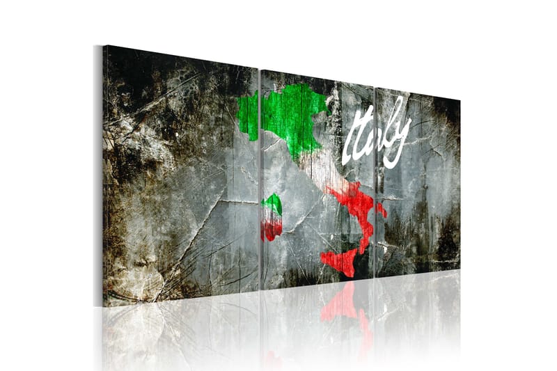 Bilde Italia En Grogrunn For Talent 60x30 - Artgeist sp. z o. o. - Innredning - Bilder & kunst - Lerretsbilder