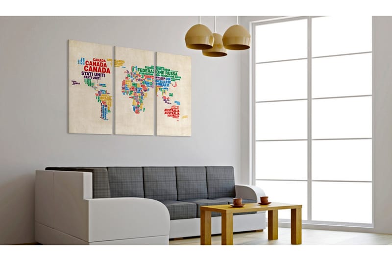 Bilde Italian names of countries 90x60, Artgeist sp. z o. o.