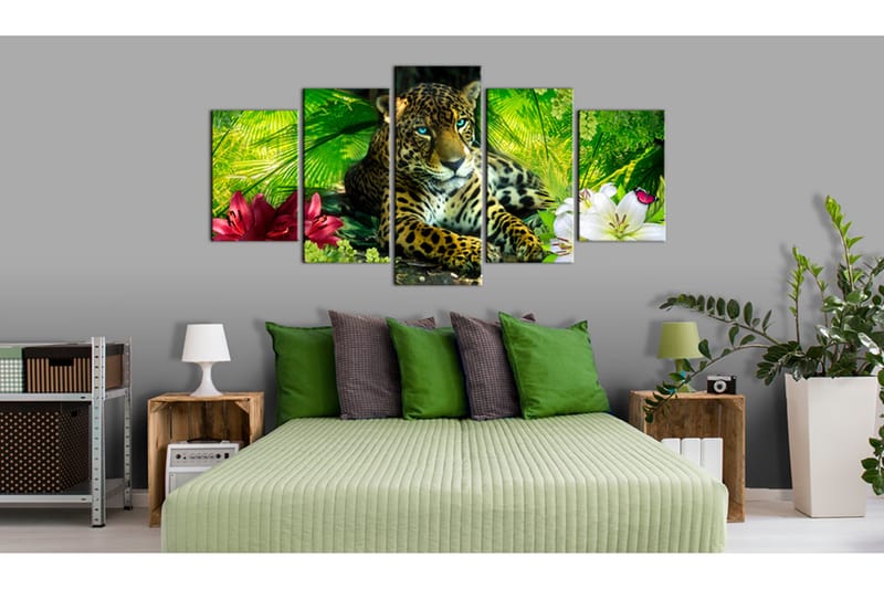 Bilde Jaguar 100x50 - Artgeist sp. z o. o. - Innredning - Bilder & kunst - Lerretsbilder