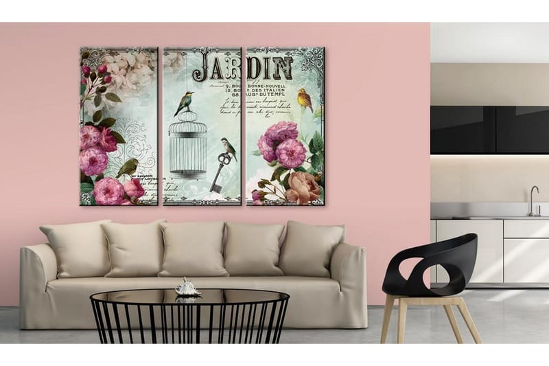 Bilde Jardin 90x60 - Artgeist sp. z o. o. - Innredning - Bilder & kunst - Lerretsbilder