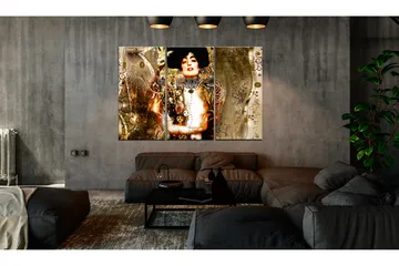 Bilde Judith 3 Parts Green 120x80 - Artgeist sp. z o. o. - Innredning - Bilder & kunst - Lerretsbilder