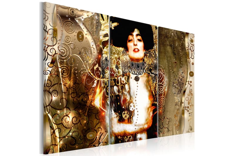 Bilde Judith 3 Parts Green 120x80, Artgeist sp. z o. o.