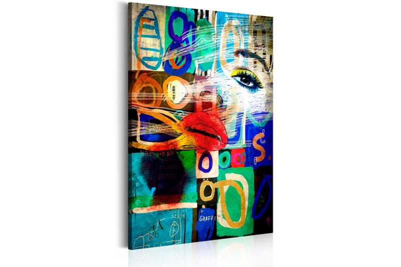 Bilde Kiss Of Modernity 40x60 - Artgeist sp. z o. o. - Lerretsbilder