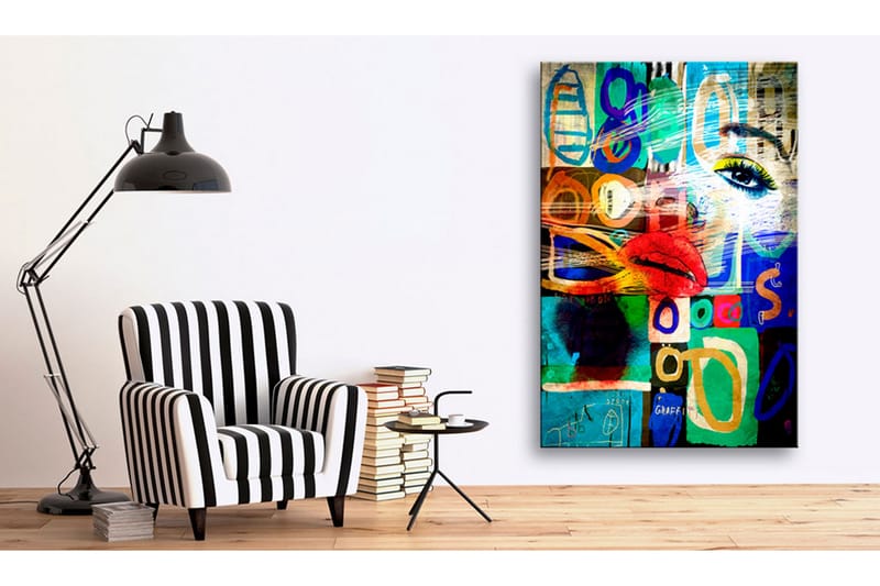 Bilde Kiss Of Modernity 40x60 - Artgeist sp. z o. o. - Innredning - Bilder & kunst - Lerretsbilder