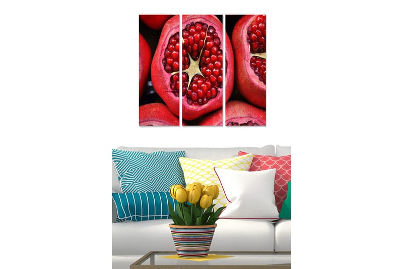 Bilde Kitchen 3-pk Flerfarget, 22x05 cm