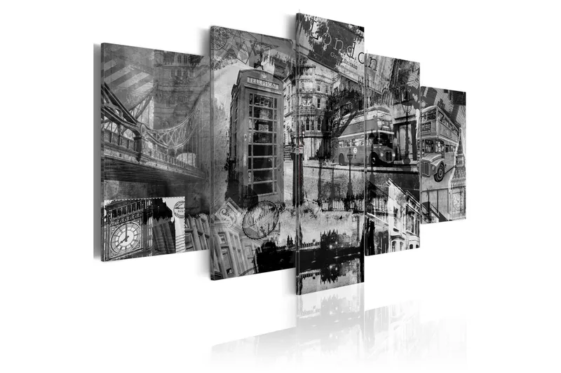 Bilde Kjernen London 5 Stk 200x100, Artgeist sp. z o. o.