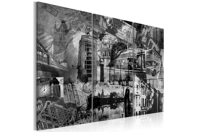 Bilde Kjernen London Triptyk 60x40, Artgeist sp. z o. o.