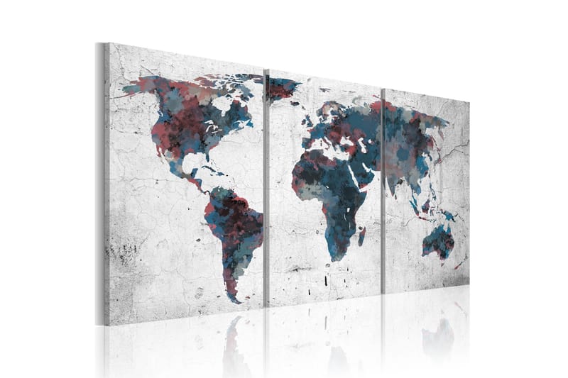 Bilde Kontinentaldrift 120x60, Artgeist sp. z o. o.