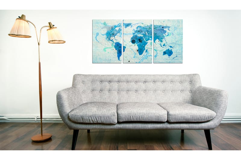 Bilde Kontinenter Som Oseaner 120x60 - Artgeist sp. z o. o. - Innredning - Bilder & kunst - Lerretsbilder