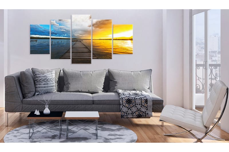 Bilde Lake Of Dreams 200x100 - Artgeist sp. z o. o. - Innredning - Bilder & kunst - Lerretsbilder