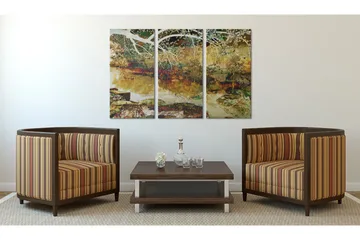 Bilde Lake Of Illusions 60x40 - Artgeist sp. z o. o. - Innredning - Bilder & kunst - Lerretsbilder
