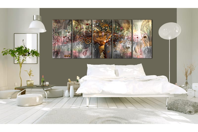 Bilde Land Of Happiness 200x80 - Artgeist sp. z o. o. - Innredning - Bilder & kunst - Lerretsbilder