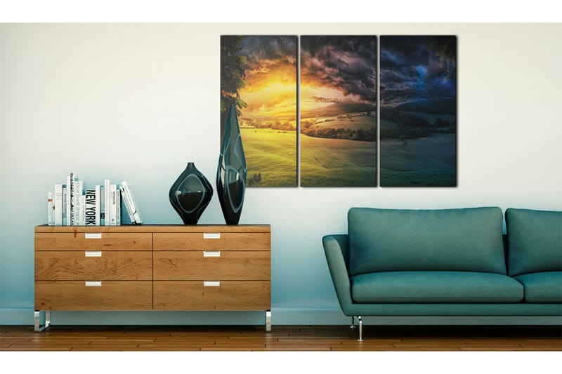 Bilde Landet Av Den Stigende Solen 120x80 - Artgeist sp. z o. o. - Innredning - Bilder & kunst - Lerretsbilder