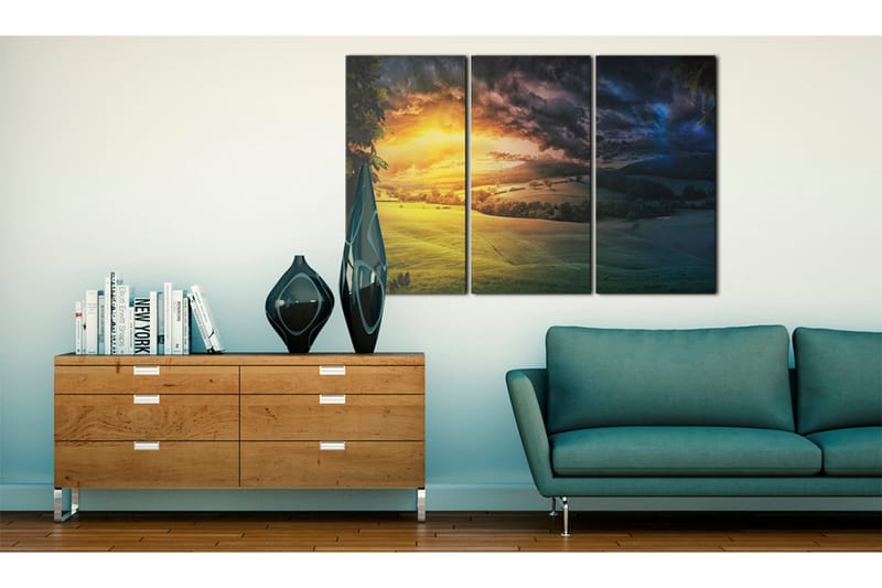 Bilde Landet Av Den Stigende Solen 120x80 - Artgeist sp. z o. o. - Innredning - Bilder & kunst - Lerretsbilder
