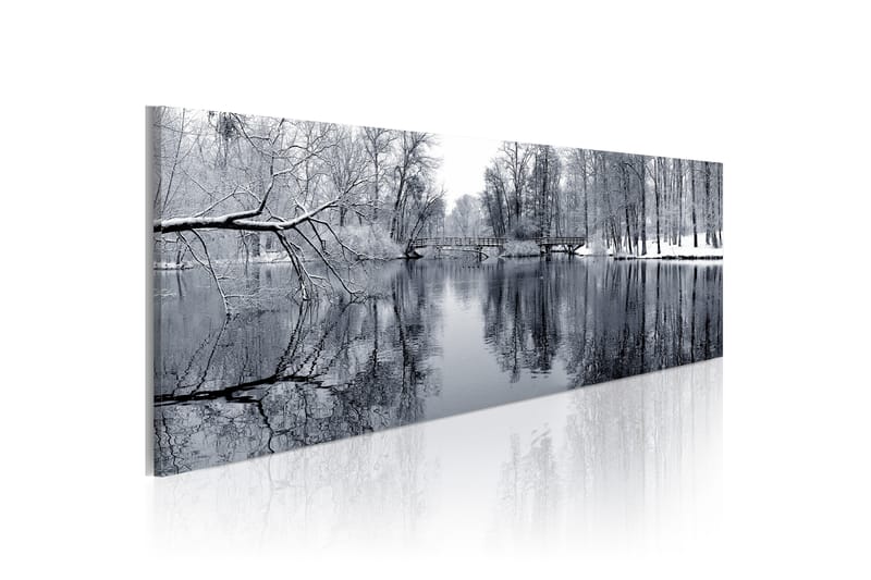 Bilde Landskap Vinter 135x45 - Artgeist sp. z o. o. - Innredning - Bilder & kunst - Lerretsbilder