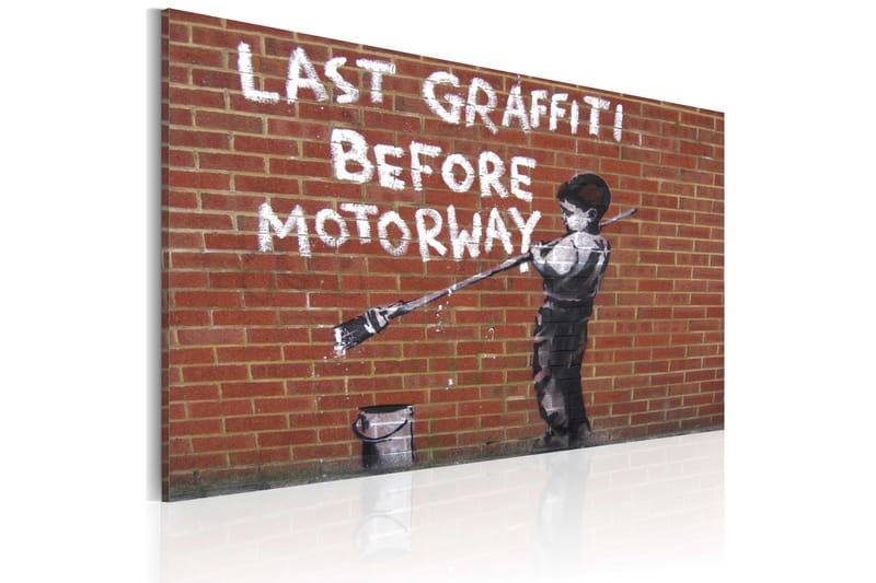 Bilde Last Graffiti Before Motorway Banksy 60x40, Artgeist sp. z o. o.