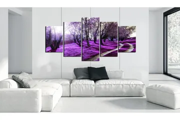Bilde Lavender Orchard 100x50 - Artgeist sp. z o. o. - Innredning - Bilder & kunst - Lerretsbilder
