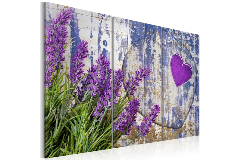 Bilde Lawender Love 120x80, Artgeist sp. z o. o.