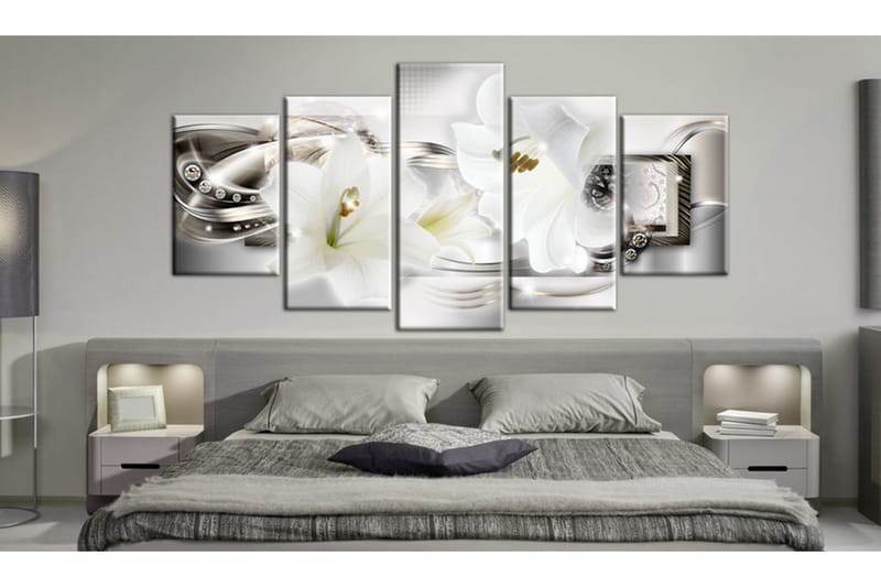 Bilde Lily Fragrance 100x50 - Artgeist sp. z o. o. - Innredning - Bilder & kunst - Lerretsbilder