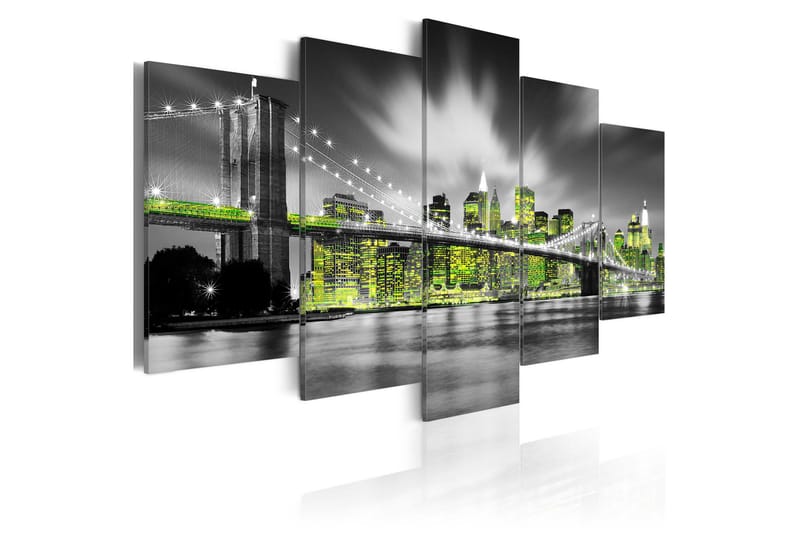 Bilde Lime Soul Of New York 200x100, Artgeist sp. z o. o.