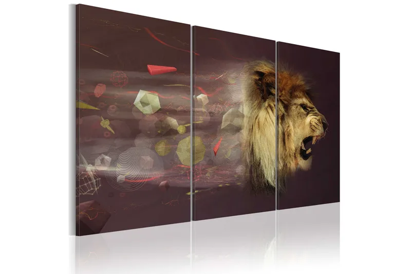 Bilde Lion 90x60, Artgeist sp. z o. o.